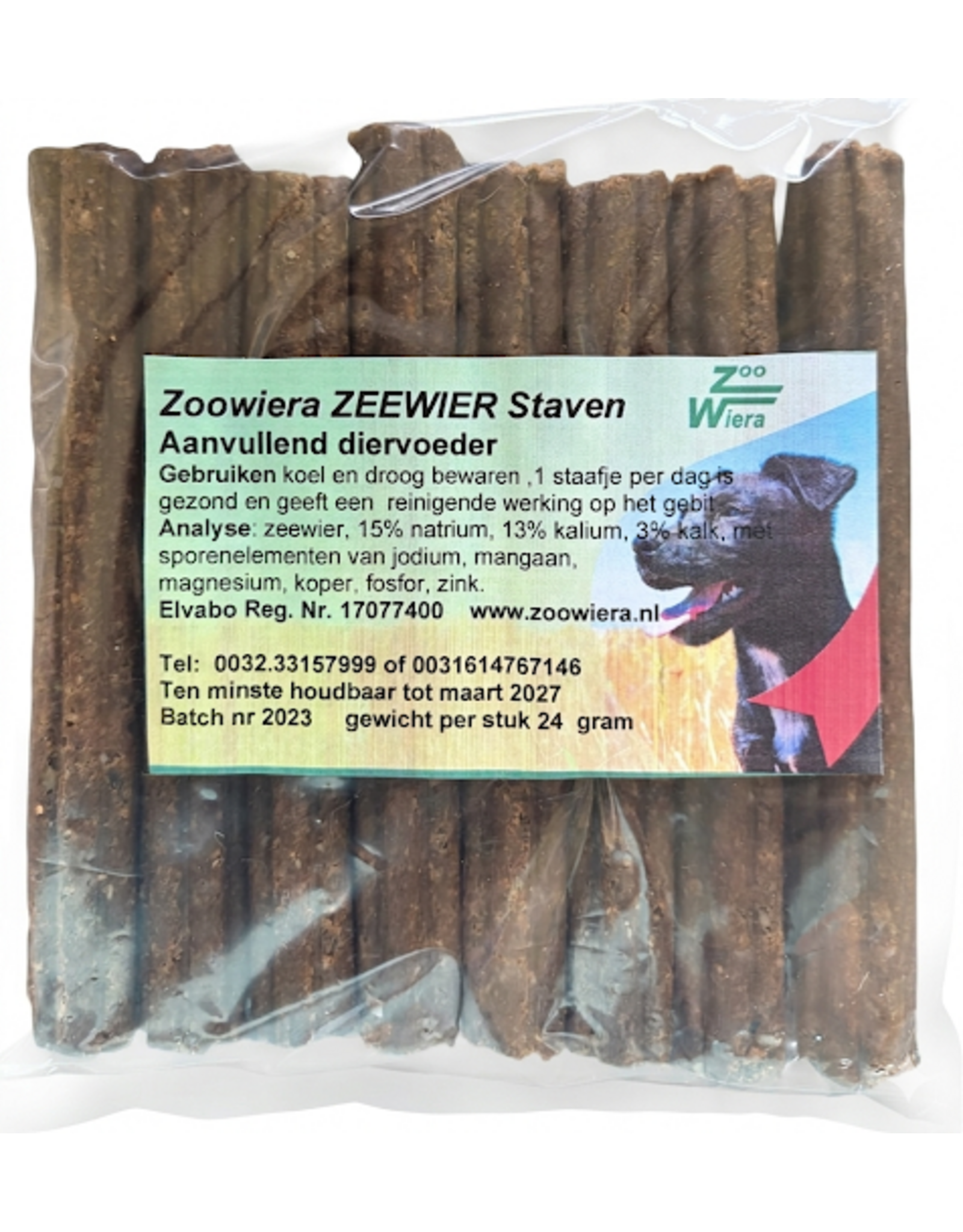 Zoowiera zeewier staven (S) KLEIN (8) x4