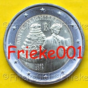 Italy 2 euro 2015 comm.(Dante)