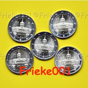 Germany 5x 2 euro 2018 comm.(Charlottenburg)