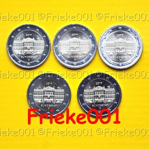 Germany 5x 2 euro 2019 comm.(Bundesrat)