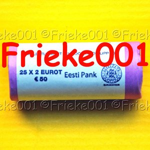 Estland 2 euro rol 2015 comm.(30 jaar europese vlag)