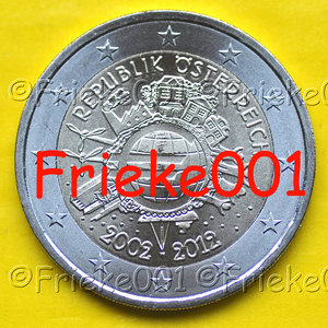 Oostenrijk 2 euro 2012 comm.(Cash)