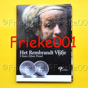 Netherlands 5 euro 2006 proof.(Rembrandt)