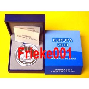 Frankrijk 10 euro 2010 Proof.(Europa)