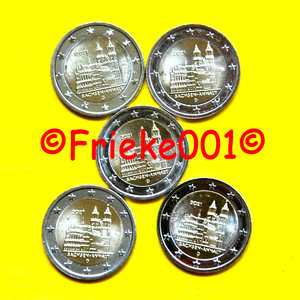 Germany 5x 2 euro 2021 comm.(Sachsen-Anhalt)