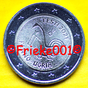 Estonia 2 euro 2021 comm.(Ugric Peoples)