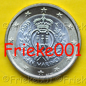 San marin 1 euro 2009 unc