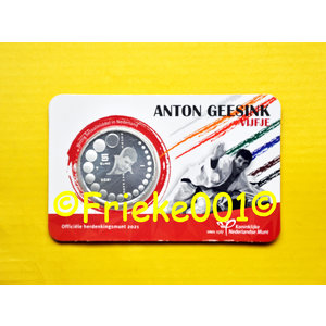 Netherlands 5 euro 2021 in blister.(Anton Geesink)