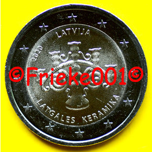 Latvia 2 euro 2020 comm.(Ceramics)