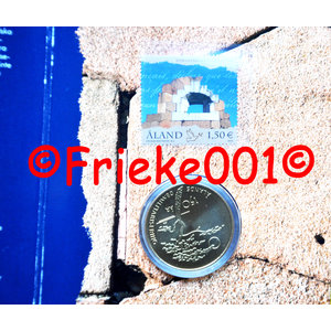 Aland 5 euros 2006 in blister.(150 years of demilitarization)