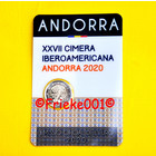 Andorra 2 euro 2020 comm in blister.(Iberoamericana)