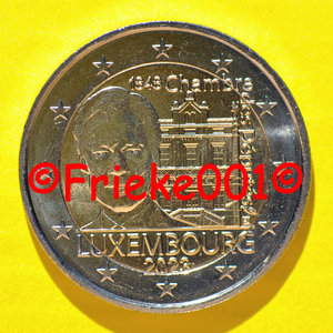 Luxembourg 2 euro 2023 comm.(People's Representatives)