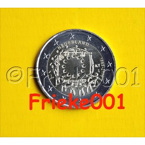 Netherlands 2 euro 2015 comm.(30 years european flag)