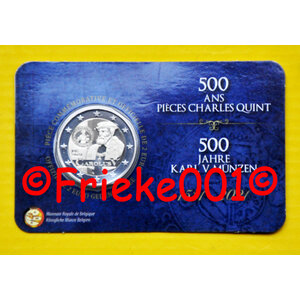 Belgium 2 euro 2021 comm in blister.(Carolus) French