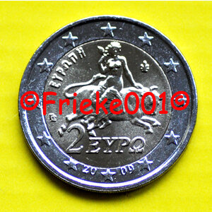 Greece 2 euro 2009 unc