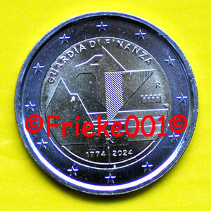 Italy 2 euro 2024 comm.(Guardia Finanza)