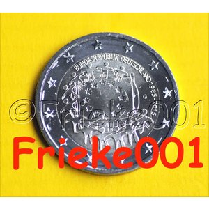 Germany 2 euro 2015 comm 30 years european flag