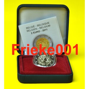 Belgium 2 euro 2011 comm proof.(Women's Day)