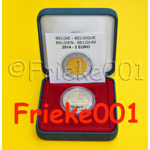 België 2 euro 2014 comm proof.(14-18)