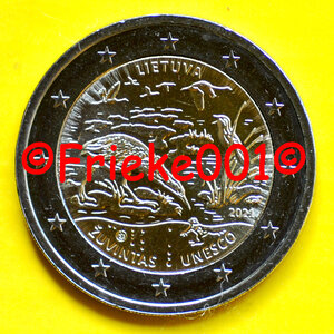 Lithuania 2 euro 2021 comm.(Zuvintas)