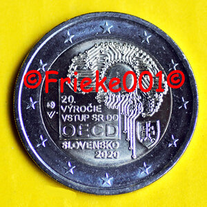 Slovakia - 2 euro 2020 comm.(OECD)
