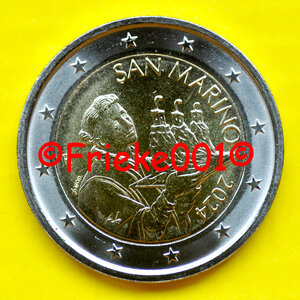 San marino 2 euro 2024 unc