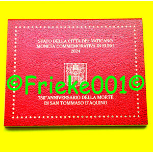 Vatican 2 euro 2024 comm in blister.(Thomas Aquinas)