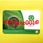 Belgium 2 euro 2020 comm in blister.(Plant health) Dutch