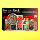 Belgium 2 euro 2020 comm in blister.(Jan Van Eyck) Dutch