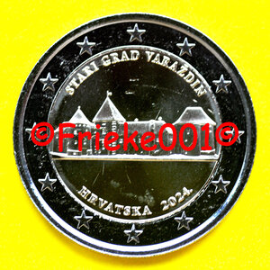 Croatie 2 euro 2024 comm.(Varazdin)