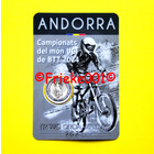 Andorre 2 euro 2024 comm sous blister.(Coupe du Monde VTT)