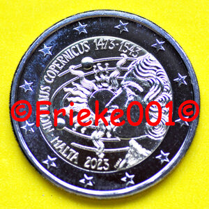 Malte 2 euro 2023 comm.(Copernic)