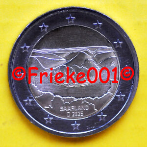 Allemagne 2 euro 2025 comm.(Saarland)