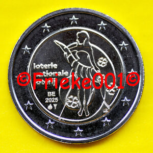 België 2 euro 2025 comm.(Nationale Loterij)