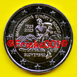 Slovaquie 2 euro 2025 comm.(hockey sur glace)
