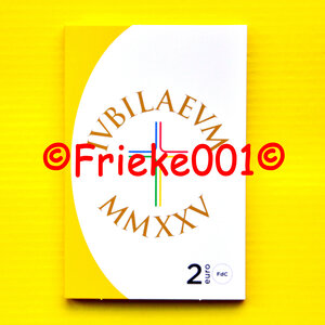 Italy 2 euro 2025 comm in blister.(Jubilee)