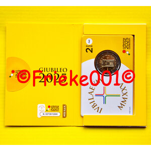 Italie 2 euro 2025 comm sous blister.(Jubilé)