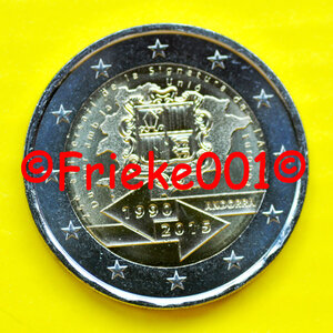 Andorra 2 euro 2015 comm.(25 jaar)