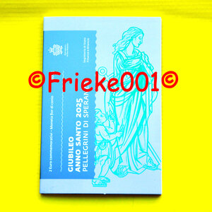 San marin 2 euro 2025 comm sous blister.(Pellegrini)