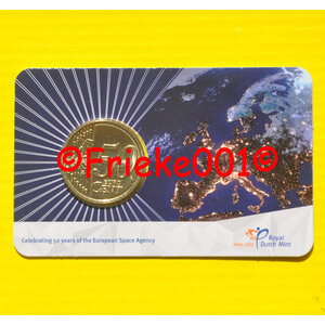 Nederland 50 cent 2025 in blister.(ESA)