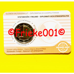 Finland 2 euro 2025 comm in blister.(Diplomacy and foreign policy) Finnish