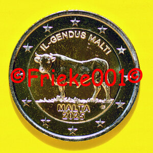 Malta 2 euro 2025 comm.(Maltese os)