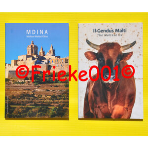 Malte 2x 2 euro 2025 sous blister.(Bœuf maltais + Mdina)