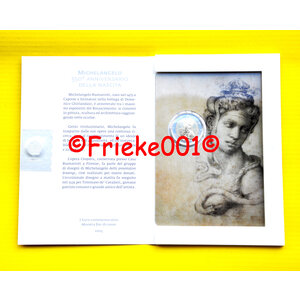 San marino 2 euro 2025 comm in blister.(Michelangelo)