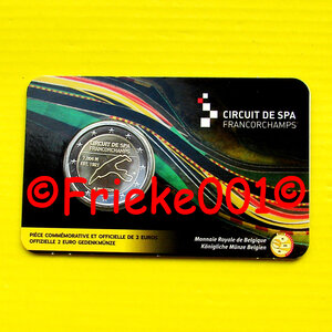 België 2 euro 2025 comm in blister.(Spa Francorchamps) Frans