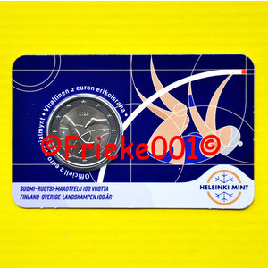 Finland 2 euro 2025 comm in blister.(Atletiek) Fins