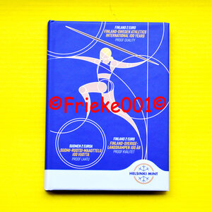 Finland 2 euro 2025 comm proof in blister.(Athletics)