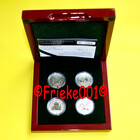 Luxembourg 4x 2 euro comm 2024-2025 proof reverse
