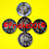 Germany 5 x 2 euro 2025 comm.(30 years of German unity)