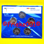Duitsland 5x 2 euro 2025 comm in blister.(35 jaar Duitse Eenheid ADFGJ)